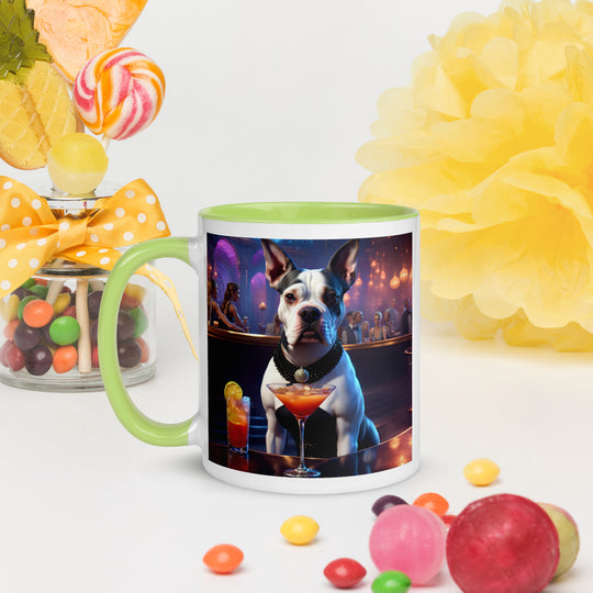 Catahoula Bulldog General- Mug with Color Inside v8