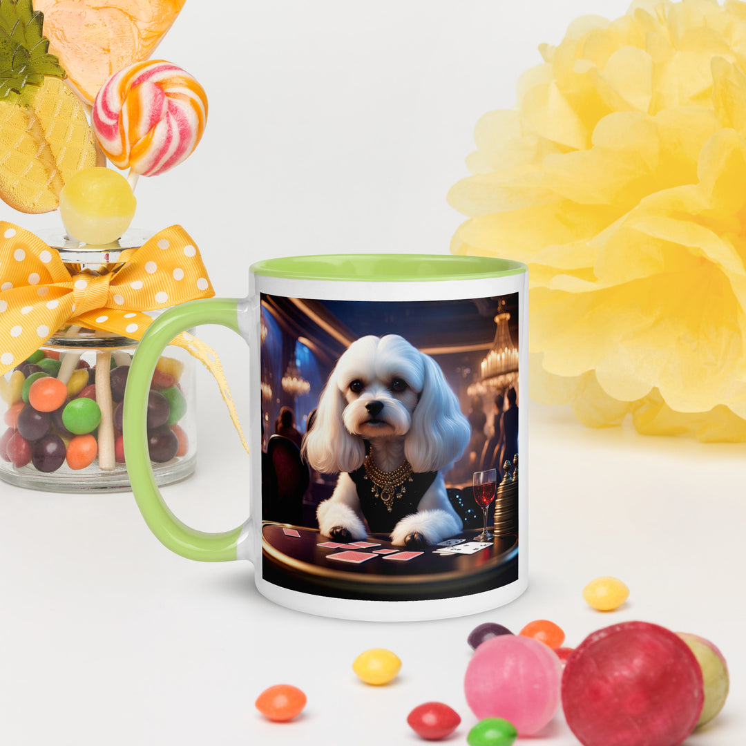 Cavachon- Mug with Color Inside v8