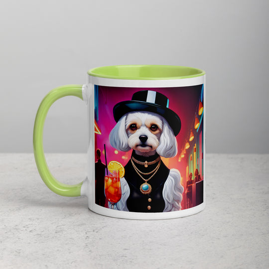 Cavachon- Mug with Color Inside v12