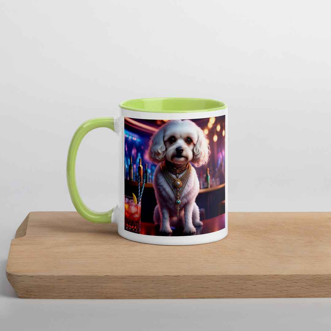 Cavachon- Mug with Color Inside v14