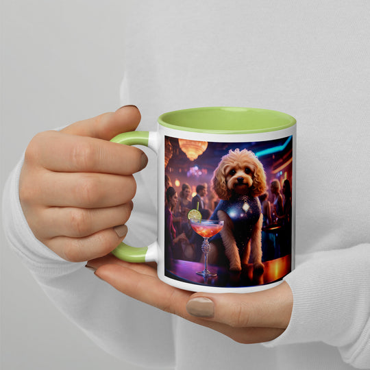 Cavapoo General- Mug with Color Inside v11`