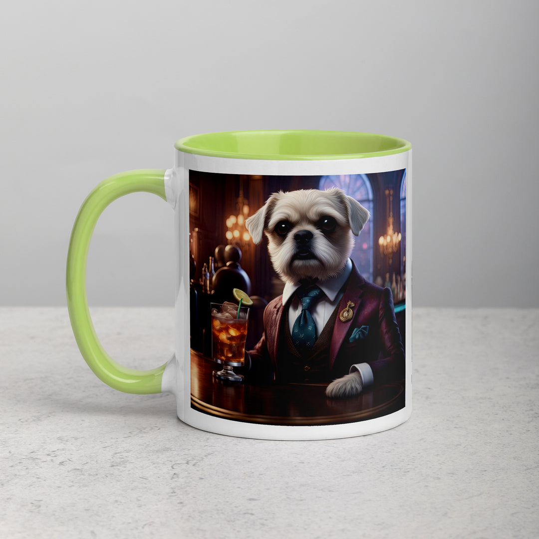 Cavapoo General- Mug with Color Inside v30