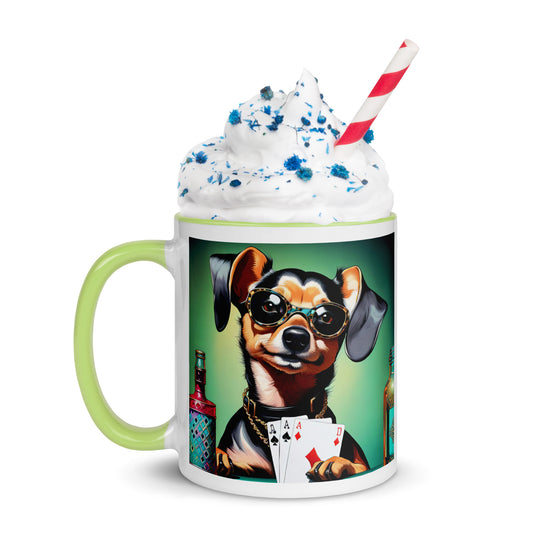 Chiweenie General- Mug with Color Inside v13