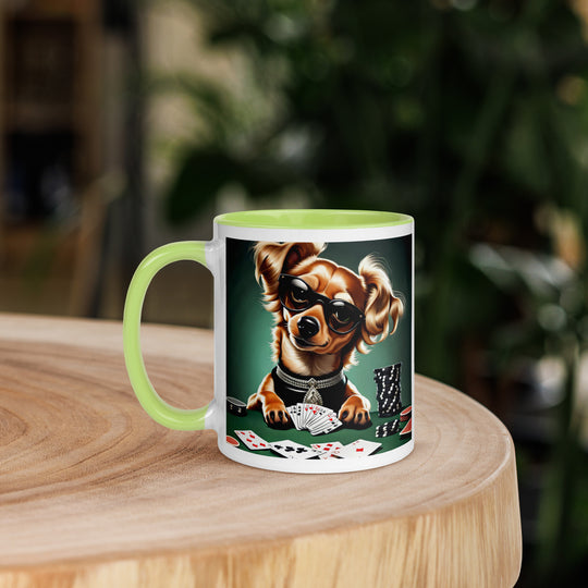 Chiweenie General- Mug with Color Inside v19