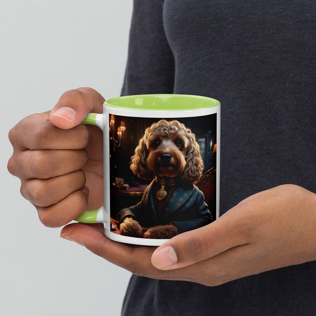 Cockapoo General- Mug with Color Inside v4