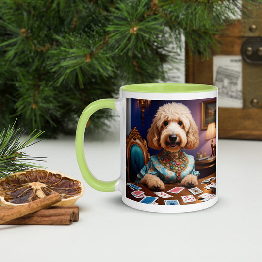 Goldendoodle- Mug with Color Inside v3