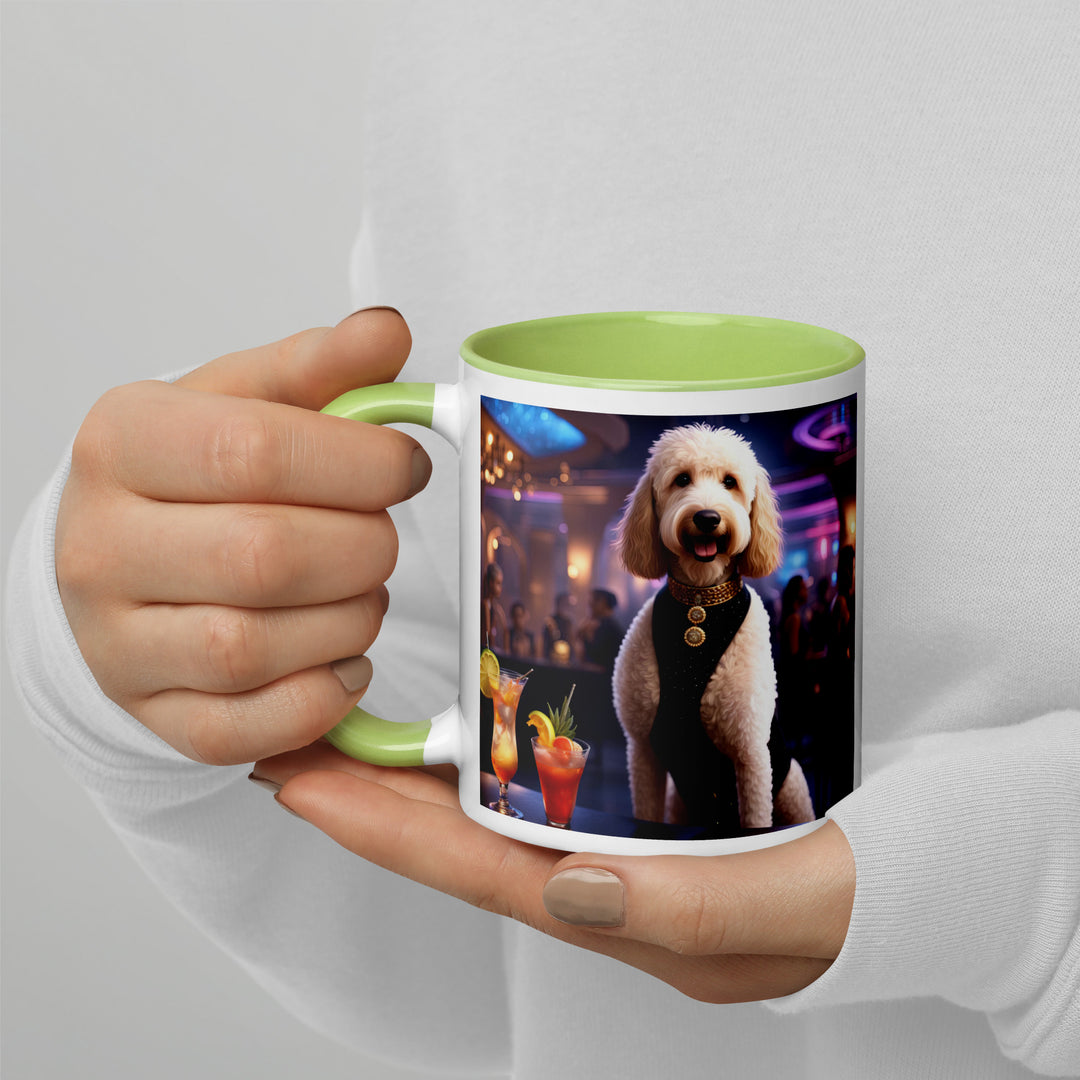 Goldendoodle- Mug with Color Inside v14