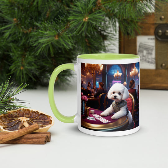 Maltipoo General- Mug with Color Inside v9