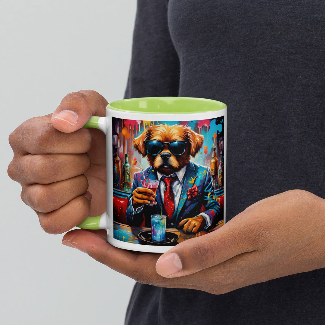 Pekapoo General- Mug with Color Inside