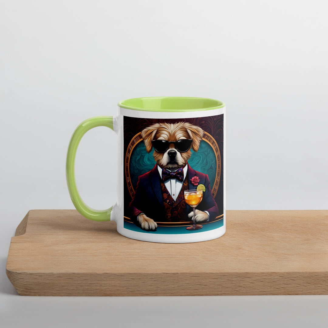 Pekapoo General- Mug with Color Inside v2