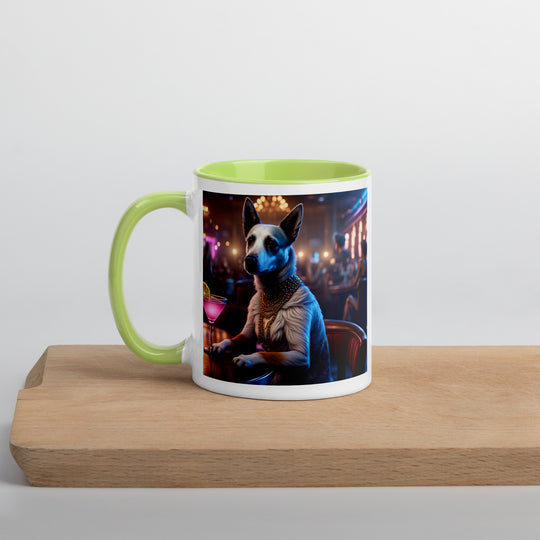 Texas Heeler General- Mug with Color Inside v5