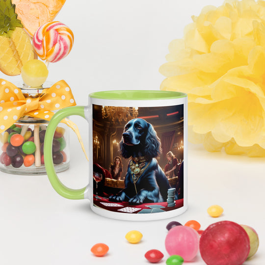 Sprocker Spaniel General- Mug with Color Inside v11