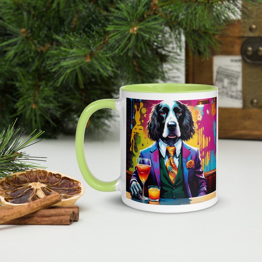 Sprocker Spaniel General- Mug with Color Inside v13