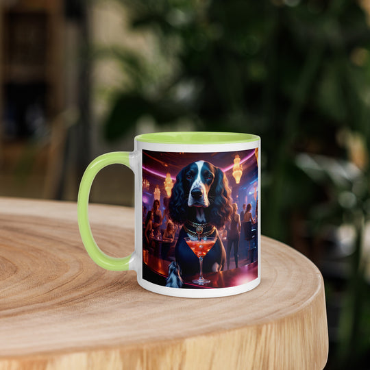 Sprocker Spaniel General- Mug with Color Inside v14