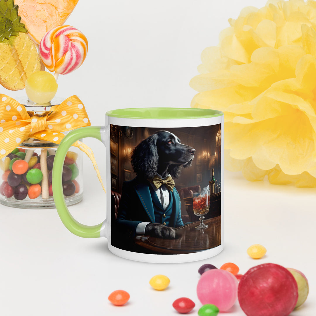 Sprocker Spaniel General- Mug with Color Inside v16