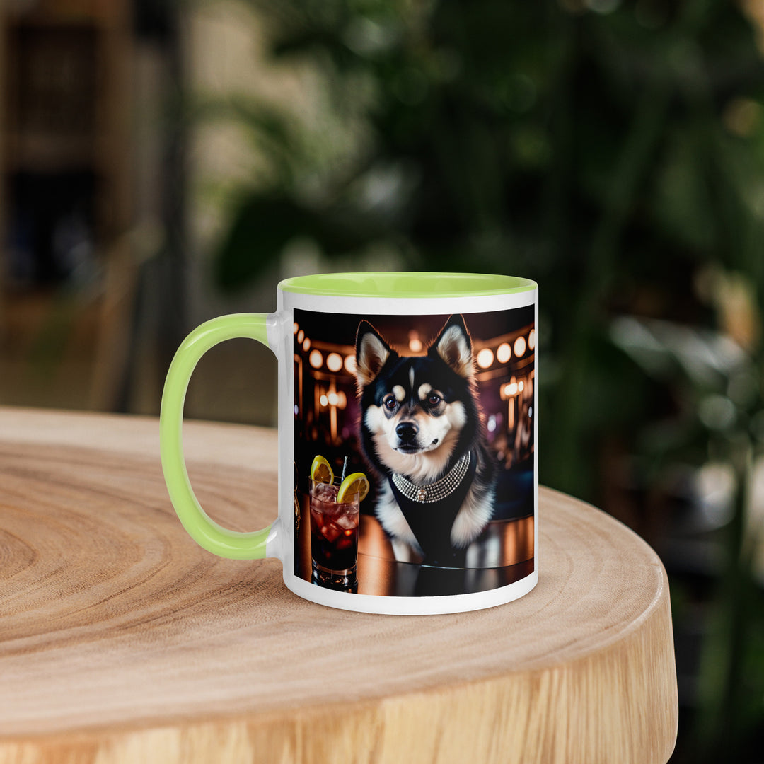 Pomsky General- Mug with Color Inside v3