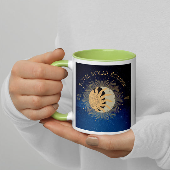 Beagle Eclipse- Mug with Color Inside v2