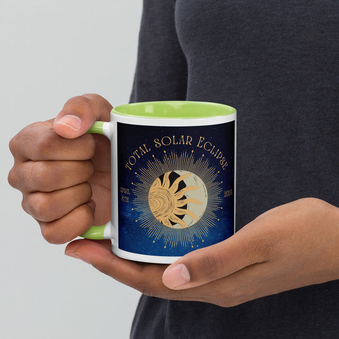 Great Dane Eclipse- Mug with Color Inside v2