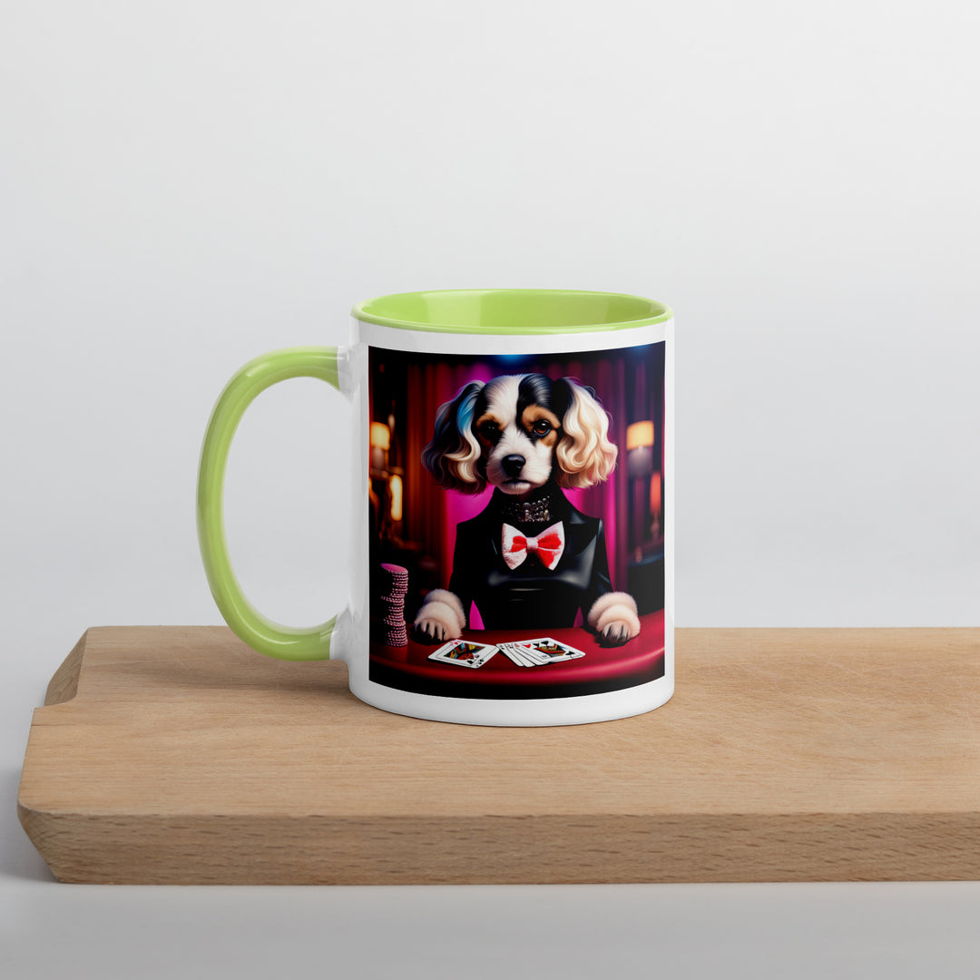 Cavachon- Mug with Color Inside v13