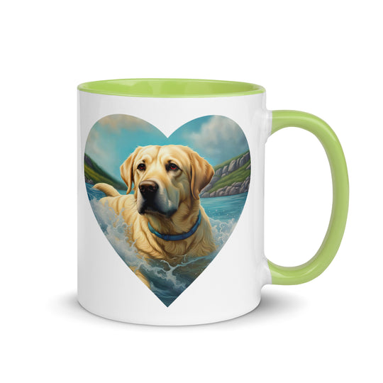 Mug with Color Inside-Labrador Retriever V21