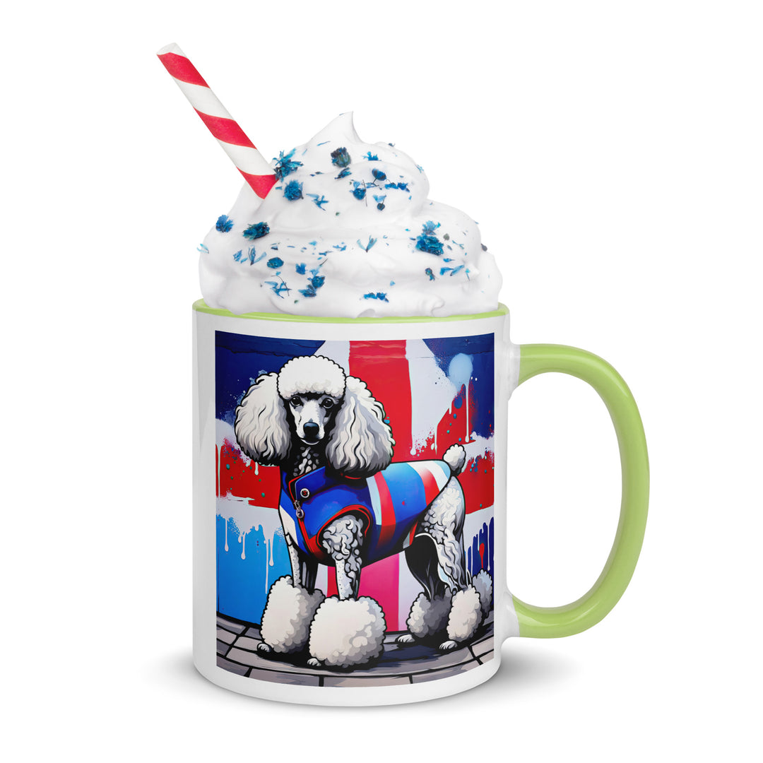 Poodle- Mug with Color Inside v2