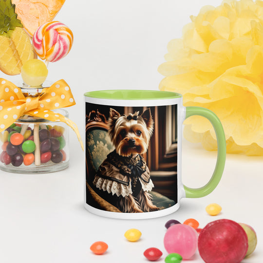 Yorkshire Terrier- Mug with Color Inside