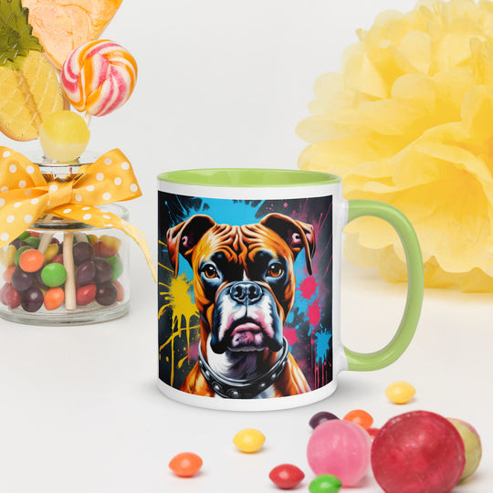 Boxer- Mug with Color Inside