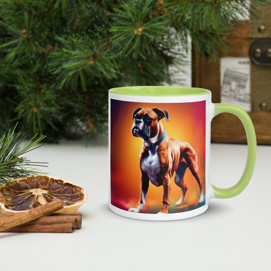 Boxer- Mug with Color Inside v5