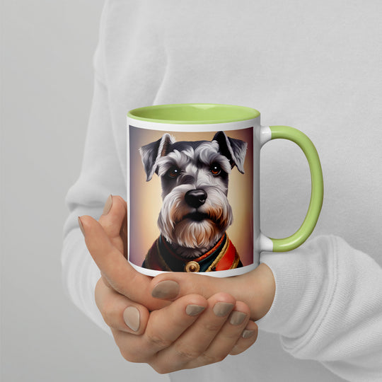 Miniature Schnauzer- Mug with Color Inside