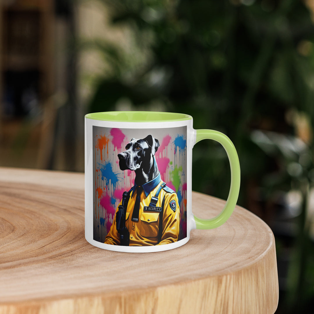 Great Dane- Mug with Color Inside v2