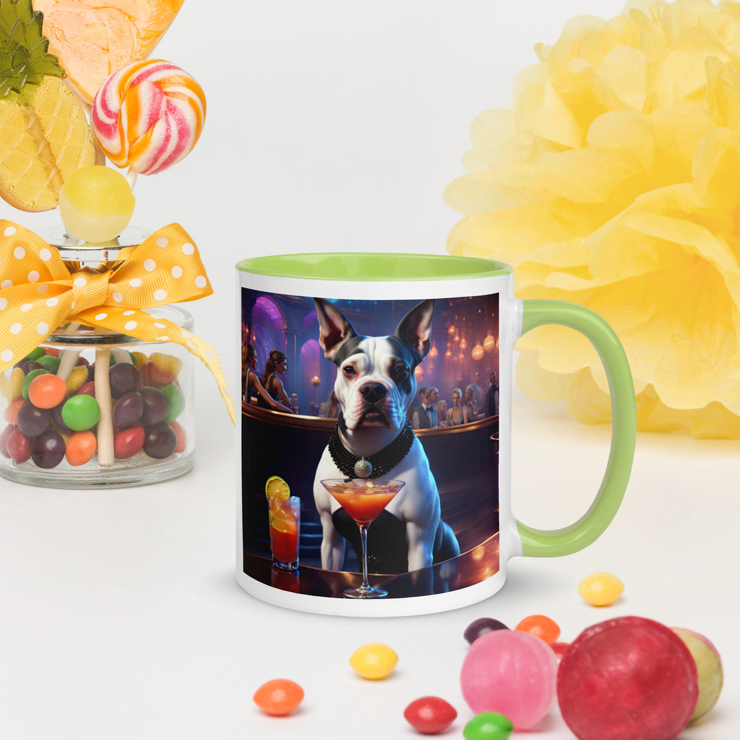 Catahoula Bulldog General- Mug with Color Inside v8