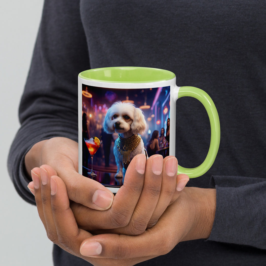 Cavachon- Mug with Color Inside v9