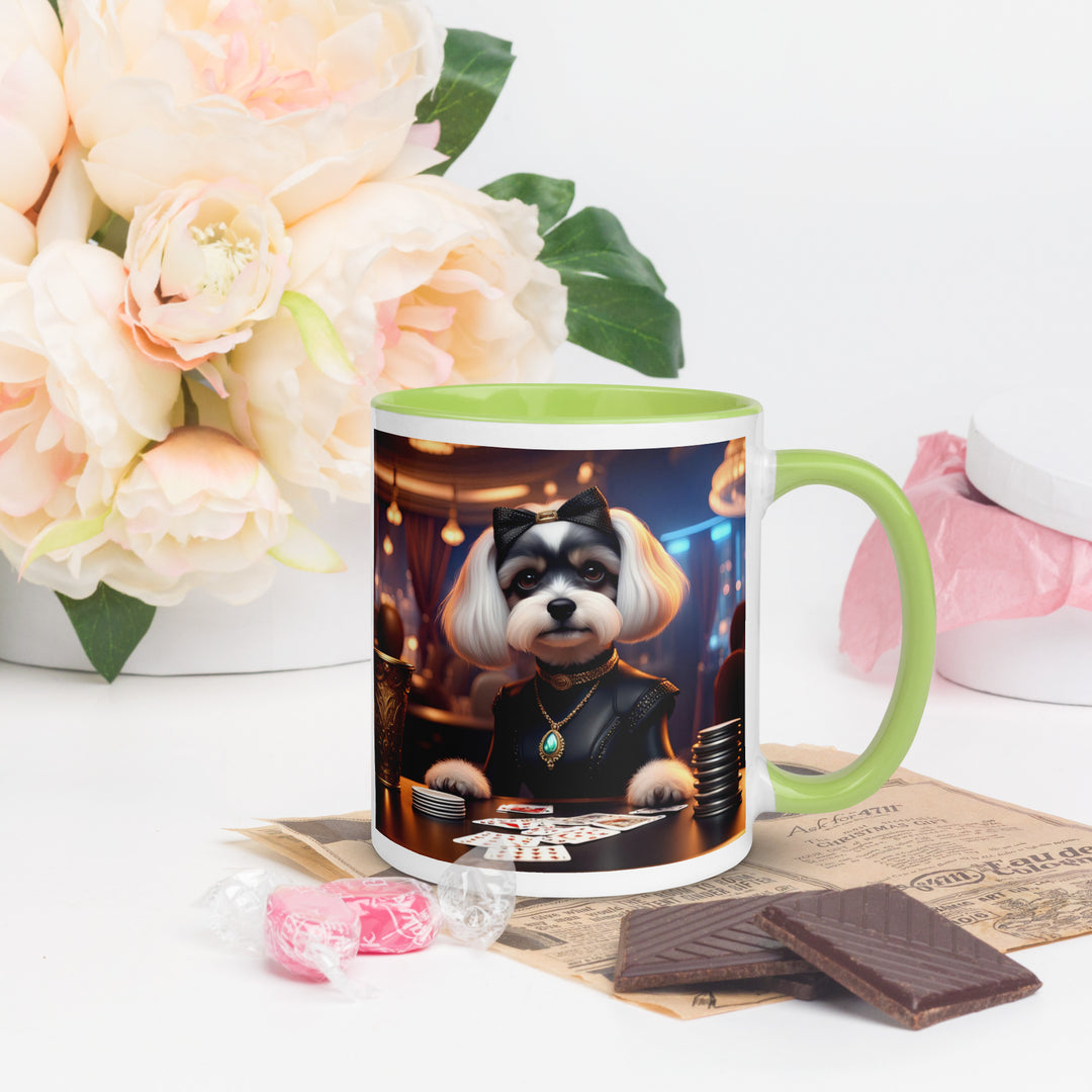 Cavachon- Mug with Color Inside v10