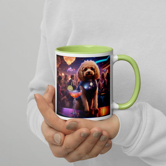 Cavapoo General- Mug with Color Inside v11`