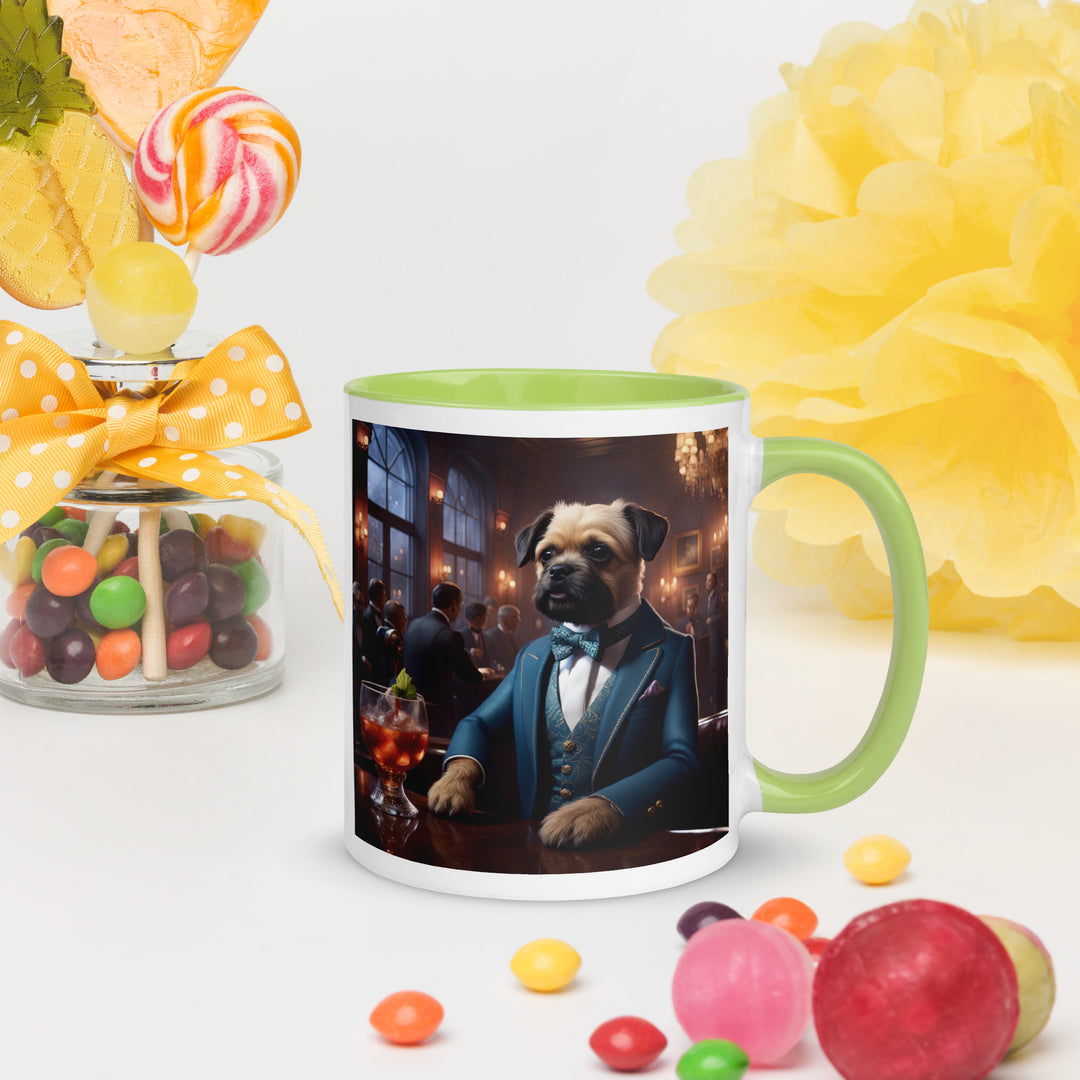 Cavapoo General- Mug with Color Inside v16