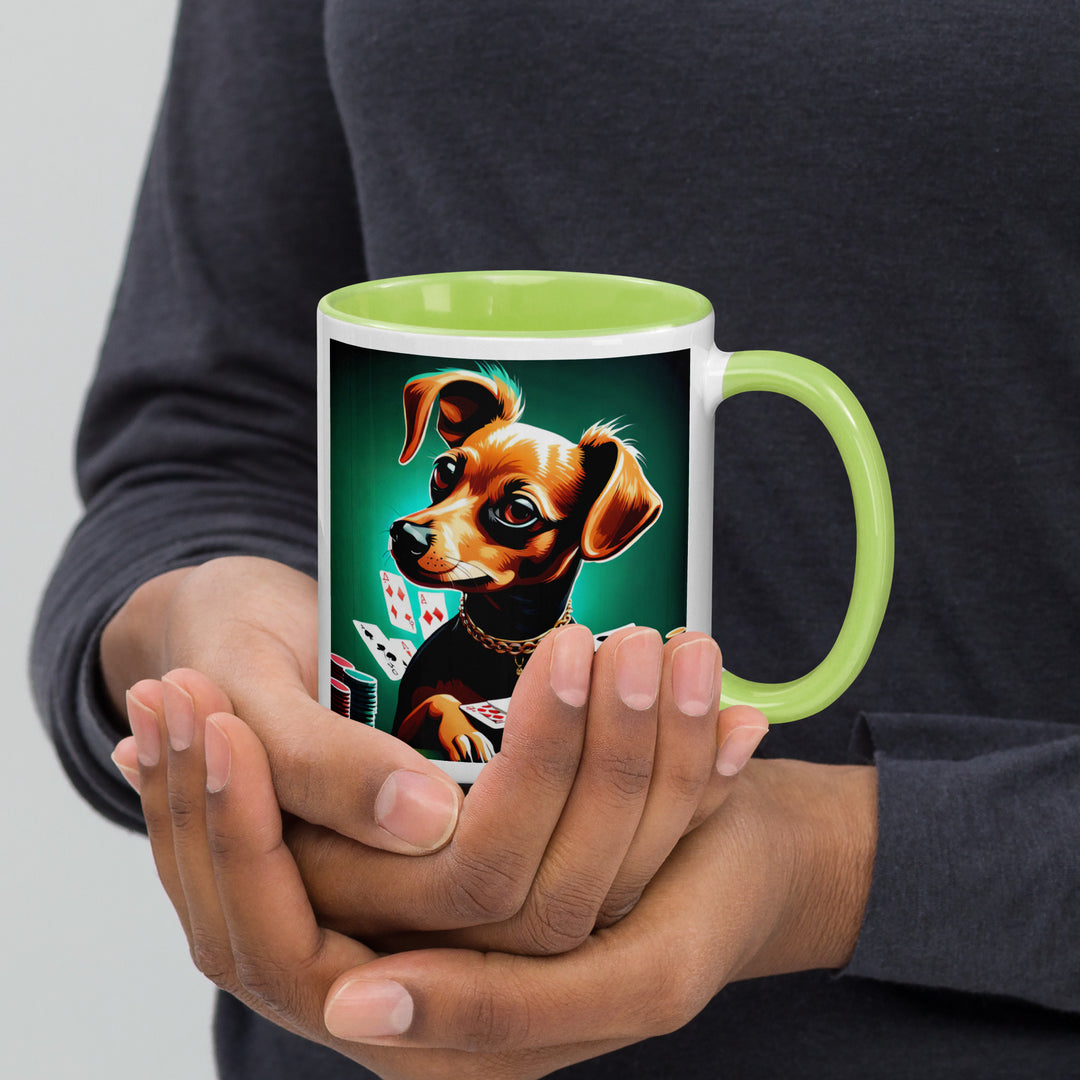 Chiweenie General- Mug with Color Inside v2