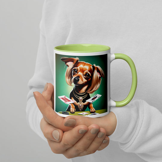 Chiweenie General- Mug with Color Inside v10