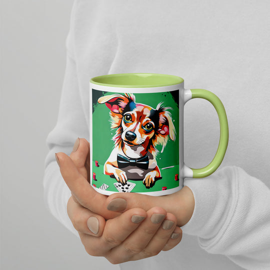 Chiweenie General- Mug with Color Inside v17