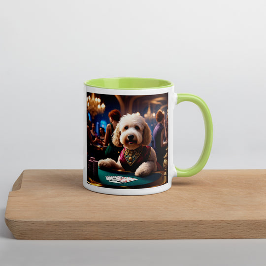 Goldendoodle- Mug with Color Inside v20