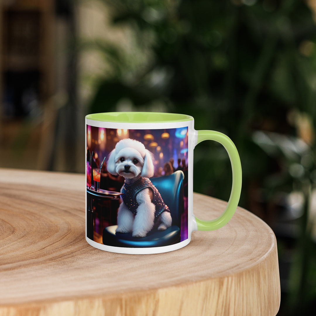 Maltipoo General- Mug with Color Inside v12