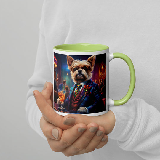 Pekapoo General- Mug with Color Inside v4