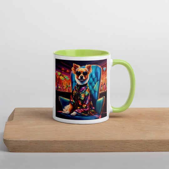 Pekapoo General- Mug with Color Inside v7