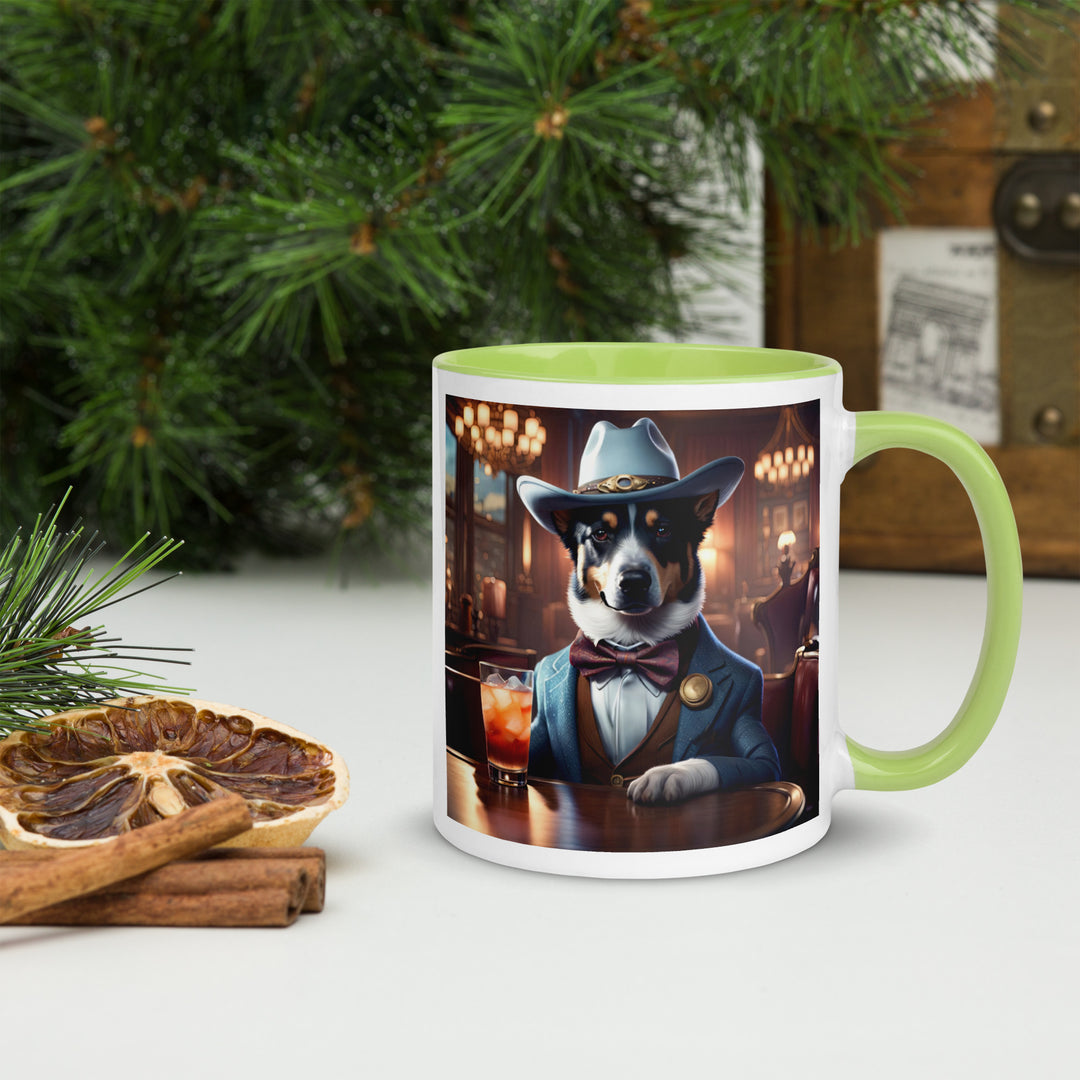 Texas Heeler General- Mug with Color Inside v2