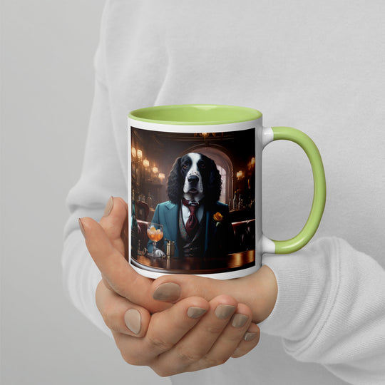 Sprocker Spaniel General- Mug with Color Inside v12