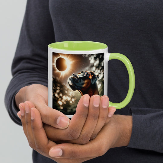 Boxer Eclipse- Mug with Color Inside