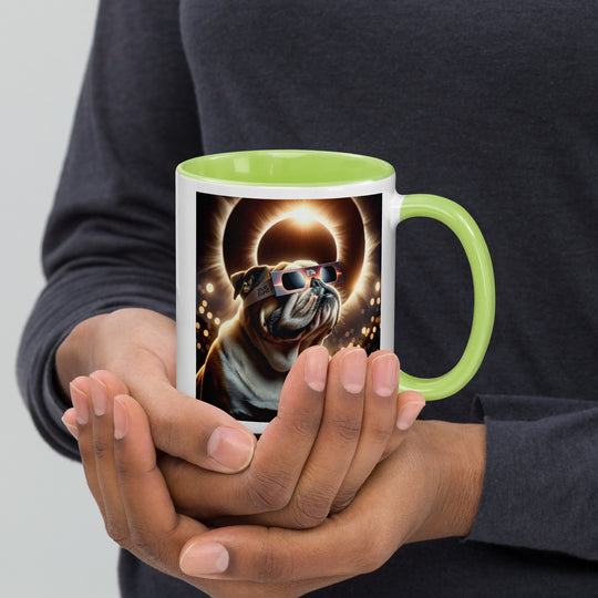 Bulldog Eclipse- Mug with Color Inside
