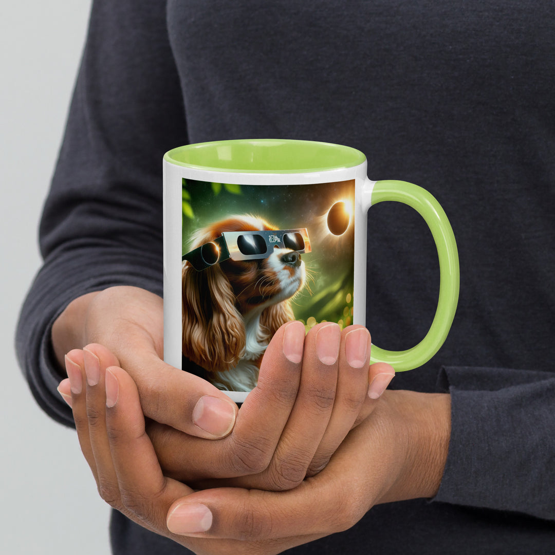 Cavalier King Charles Spaniel Eclipse- Mug with Color Inside