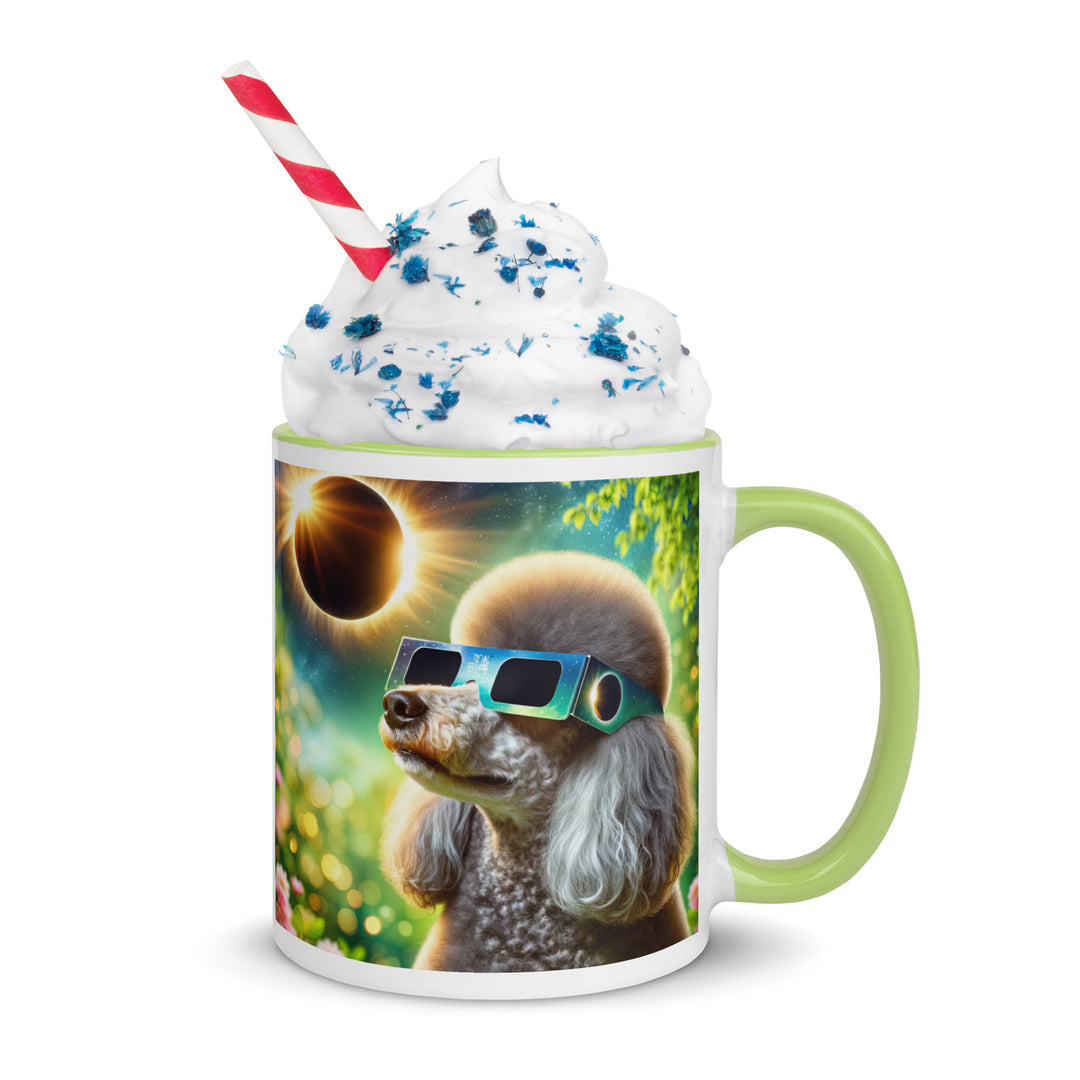 Poodle Eclipse- Mug with Color Inside