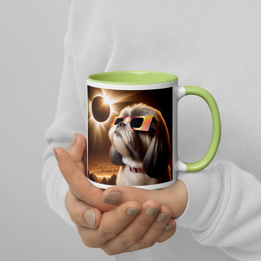 Shih Tzu Eclipse- Mug with Color Inside v2