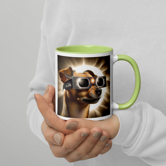 Chiweenie Eclipse- Mug with Color Inside v2